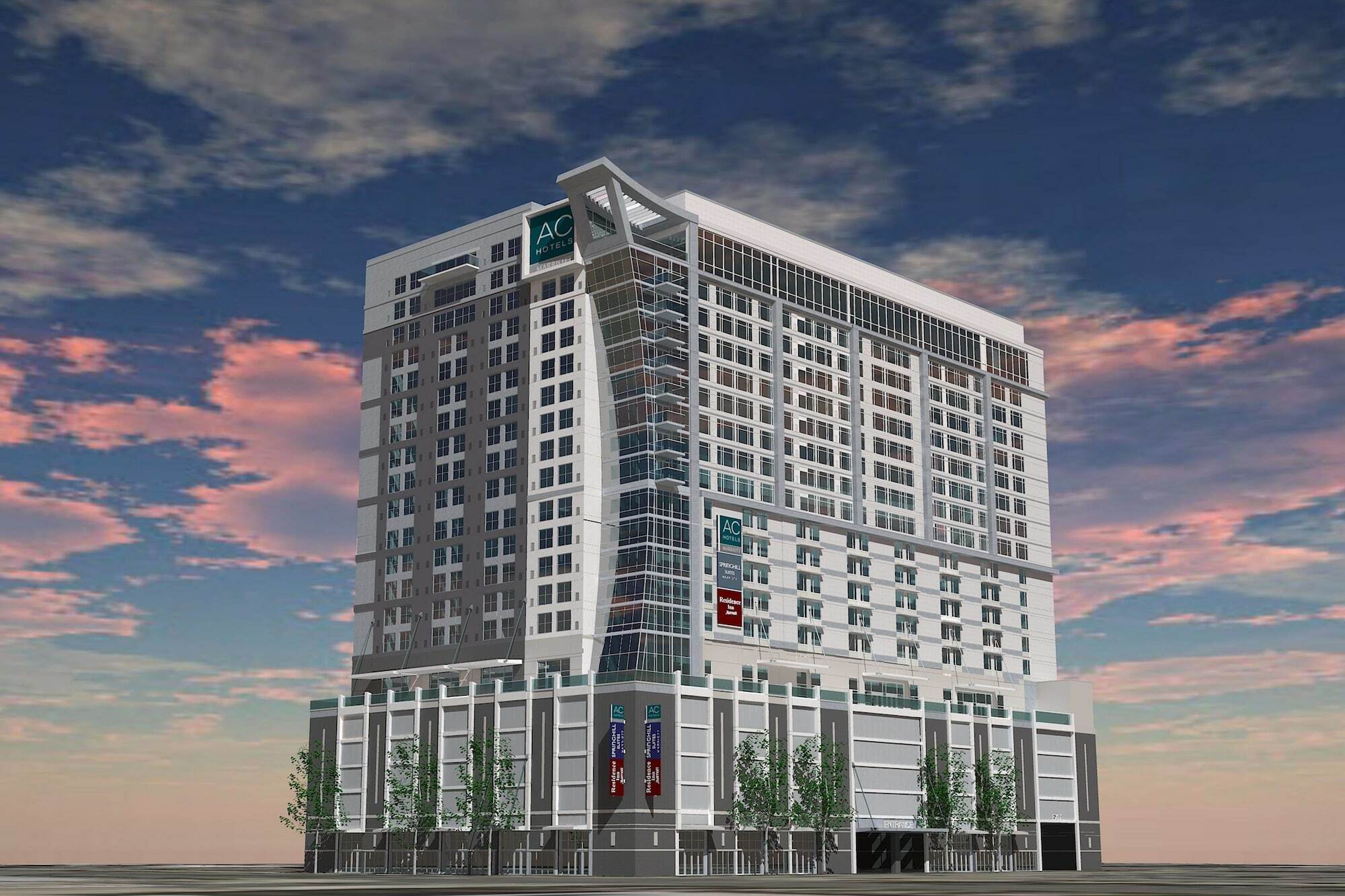 Springhill Suites By Marriott Nashville Downtown/Convention Center Luaran gambar